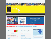 Tablet Screenshot of defcom.com.au